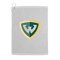 Sport Your Gear Wayne State Warriors Golf Bag Towel - Officially Licensed - Athletic Logo - Ultra-Absorbent, Grommet Attachment, Keeps Clubs &amp; Hands Dry