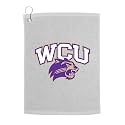 Sport Your Gear Western Carolina Catamounts Golf Bag Towel - Officially Licensed - Athletic Logo - Ultra-Absorbent, Grommet Attachment, Keeps Clubs & Hands Dry