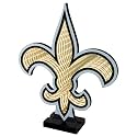 Sporticulture NFL Team New Orleans Saints LED Infinity Logo Light - 3D Light Effect, Acrylic Display with UL Plug and Stand
