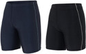 Sportinger Self Design Women Black, Dark Blue Tights