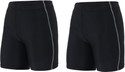 Sportinger Self Design Women Black Tights