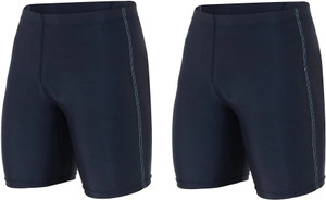 sportinger self design women dark blue tights