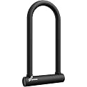 Sportneer Bike U Lock - 18mm Shackle Heavy Duty Anti Theft Bike Locks with 3 Keys - Bicycle U-Locks with Sturdy Mounting Bracket for Road, Mountain, Electric & Folding Bike, Size 11.5''x6.25''