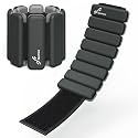 Sportneer Wrist &amp; Ankle Weights for Women Men, Silicone Weighted Bangles