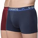 sporto Macho Men39s Combed Cotton Spandex Shapelock