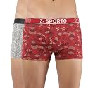 sporto Macho Men39s Cotton Spandex Trunk 
