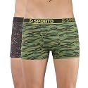 sporto Macho Men39s Cotton Spandex Trunk 