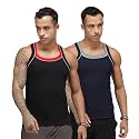 sporto Men39s Round Neck Solid Vest 100