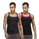 sporto Men39s Round Neck Solid Vest 100