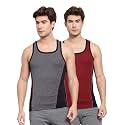 sporto Men39s Round Neck Solid Vest Premium
