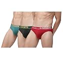 sporto Men39s Solid Cotton Brief with Soft