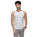 sporto Mens InstaCool Self Design Muscle Vest