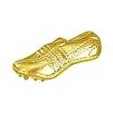 Sports Chenille Lapel Pins: 44 Varieties - Bright Gold - Unisex - Clutch Back