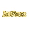 Sports Chenille Lapel Pins: 44 Varieties - Bright Gold - Unisex - Clutch Back