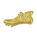 Sports Chenille Lapel Pins: 44 Varieties - Bright Gold - Unisex - Clutch Back