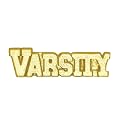 Sports Chenille Lapel Pins: 44 Varieties - Bright Gold - Unisex - Clutch Back