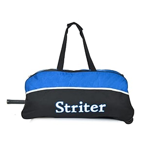 sports cricket bag with wheel 30 inches skyblue
