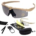 Sports Goggles Anti Fog Glasses Sunglasses with 3 Interchangeable Lens