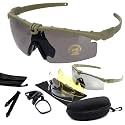 Sports Goggles Anti Fog Glasses Sunglasses with 3 Interchangeable Lens