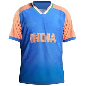 sports india cricket team t shirt jersey for kid39s boy39s amp mens l1045