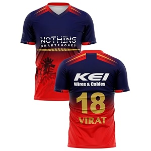 Sports Jersey 2025 Virat Kohli 18 KidsBoys