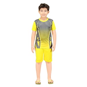 Sports Jersey Tshirts And Shorts For Boys