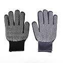 Sports PVC DOTED Cotton Gloves halp for Cricket Bating and Full grriping in bat Hand he is incris for Bating (Pair Multicolour)