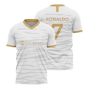 Sports Soccer Football Portug Boys Jersey Ronaldo