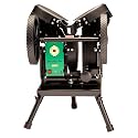 TriplePlay Plus. Softball Pitching Machine. AC/DC. 70 MPH. 8 Different Pitch Types at the Touch of a Button. Digital Speed Display. No Paper Charts or Radar Gun Needed to Choose Pitch & Speed.