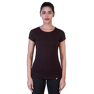 Sports Womens Regular Fit Round Neck T-Shirt