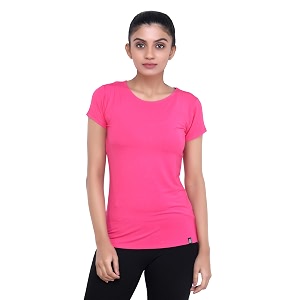 Sports Womens Regular Fit Round Neck T-Shirt