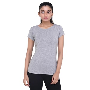 Sports Womens Regular Fit Round Neck T-Shirt