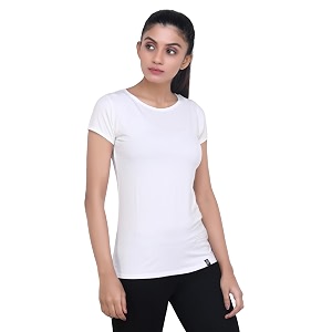 Sports Womens Regular Fit Round Neck T-Shirt