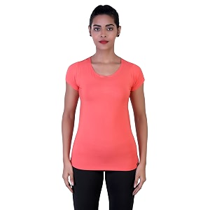 Sports Womens Regular Fit Round Neck T-Shirt