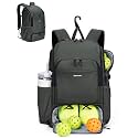 sportsnew Waterproof Pickleball Bag Men Women W/Shoe Compartment Fence Hook