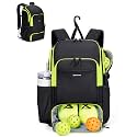 sportsnew Waterproof Pickleball Bag Men Women W/Shoe Compartment Fence Hook