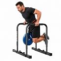 Sportsroyals DP2 Heavy-Duty Dip Station, Adjustable Height & Width, 600 LB