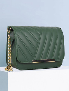 spotic green sling bag spt-women-sling-bag-050-green