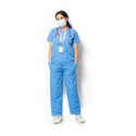 Spotview Womens Classic Scrub Suit Set 