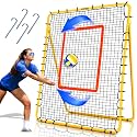 SPOYNAL 7 x 4 FT Volleyball Rebounder Net, 5-Angle Training Equipment