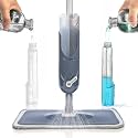 Spray Mop for Floor Cleaning with Washable Pad 3pcs Wet Dry Microfibre Mop with 410ml Refillable Bottle for Kitchen Kitchen Ceramic Tile Floor Mop