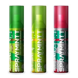 spraymintt combo  elaichill saunfshiver and thandapan multi 15 gram  mukhwas  breath fresheneroral hygiene 