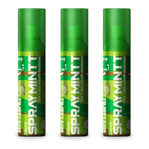 spraymintt mouth freshener  mukhwas  breath freshener  oral hygiene 175 sprays of instant long lasting with zero calories freshness  elaichii flavour  15g - pack of 3