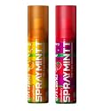 Spraymintt Mouth Freshener | Mukhwas | Breath Freshener | Oral Hygiene | 175+ sprays of instant long lasting with Zero Calories Freshness | Orangewave flavour + Brezeberry flavour | 15g - Combo of 2