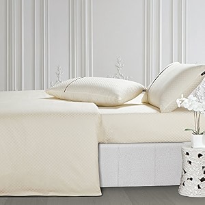 spread spain cotton oxford 400 thread count geometric pattern single bed size zipper duvetquilt cover soft and comfy duvet cover 6034 x 9034 inch off white