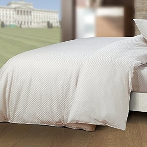 spread spain cotton oxford 400 thread count geometric pattern single bed size zipper duvetquilt cover soft and comfy duvet cover 6034 x 9034 inch champagne