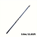 SPRED 12 ft fiber fishing rod ring rod ring rod 360 cm Blue, Multicolor Fishing Rod (360 cm, 0.12 kg, Blue, Multicolor)