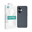 SPRIG Compatible with OnePlus Nord CE 3 Liquid Silicone Premium Back Cover Drop Tested Shock Proof Case for Boys and Girls with Camera Protection for 1+ (Midnight Blue)