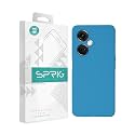SPRIG Compatible with Oneplus Nord CE 3 Premium SilkTone Back Cover Drop Tested Shock Proof Mobile Case for Men, Women, Boys and Girls with Camera Protection (Navy Blue)