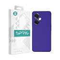 SPRIG Compatible with Oneplus Nord CE 3 Premium SilkTone Back Cover Drop Tested Shock Proof Mobile Case for Men, Women, Boys and Girls with Camera Protection (Dark Violet)